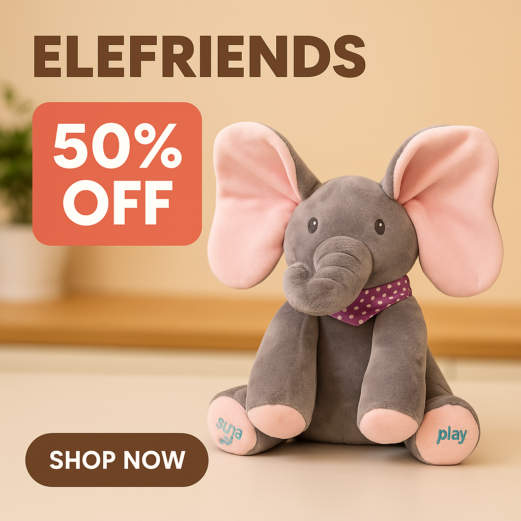 How to Help Your Baby Sleep Better with the Peek-a-Boo Elephant 🐘💤